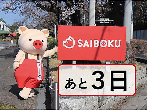 市制施行10月1日まであと3日