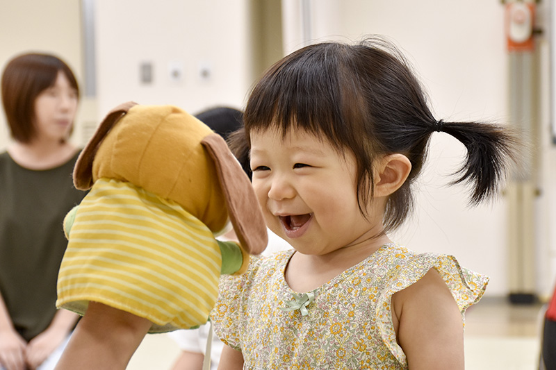 人形劇とおもちゃ遊び（保健相談センター）