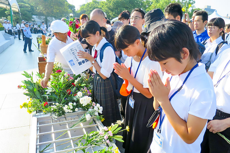 広島市平和記念式典児童派遣