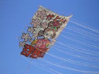 竹とんぼの会（寄居町）の凧の写真2