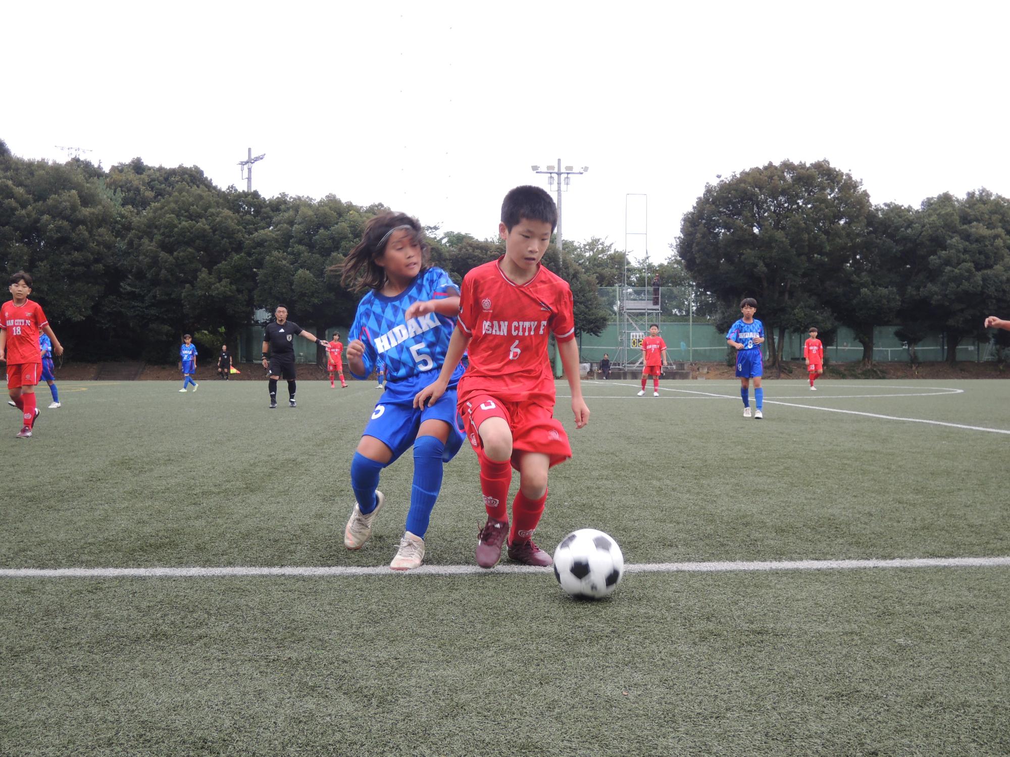 親善試合写真4