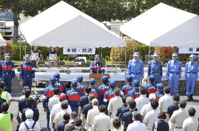 閉会式のようす