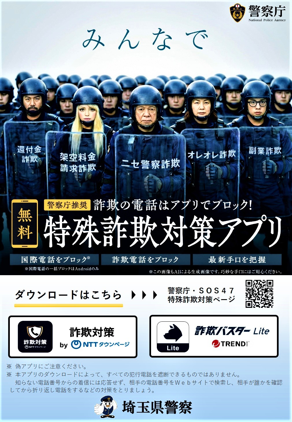 特殊詐欺対策アプリ
